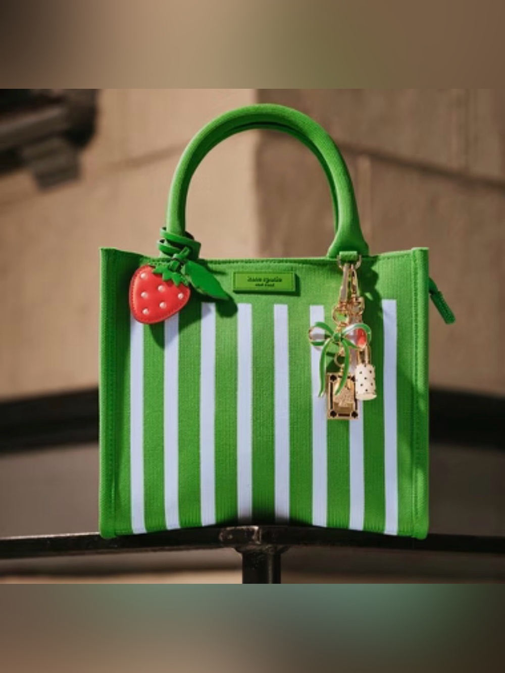 Kate Spade New York x Target stripe knit crossbody bag